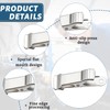 Metal Mini Clamps Mini Spring Clamp Crocodile Alligator Clips Silver