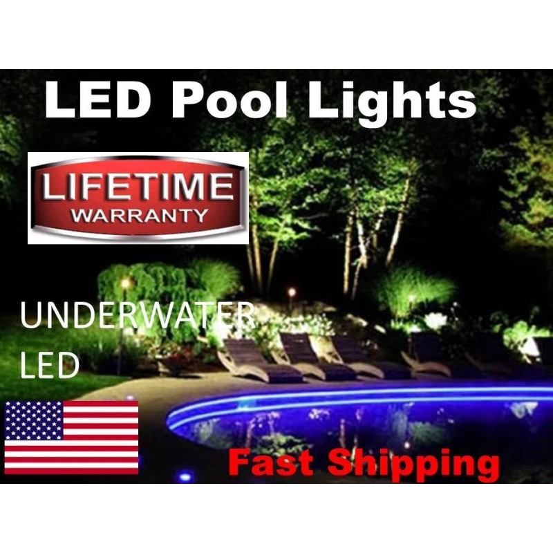 Swimming POOL LED lights - works with above ground or