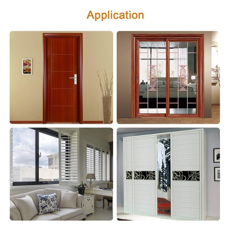 Tooperze Weather Stripping for Door,Self Adhesive Brush Window Seal Strip