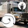 Saihisday 452187C2 Headlight Dimmer Switch, Replacement for Navistar International 5000