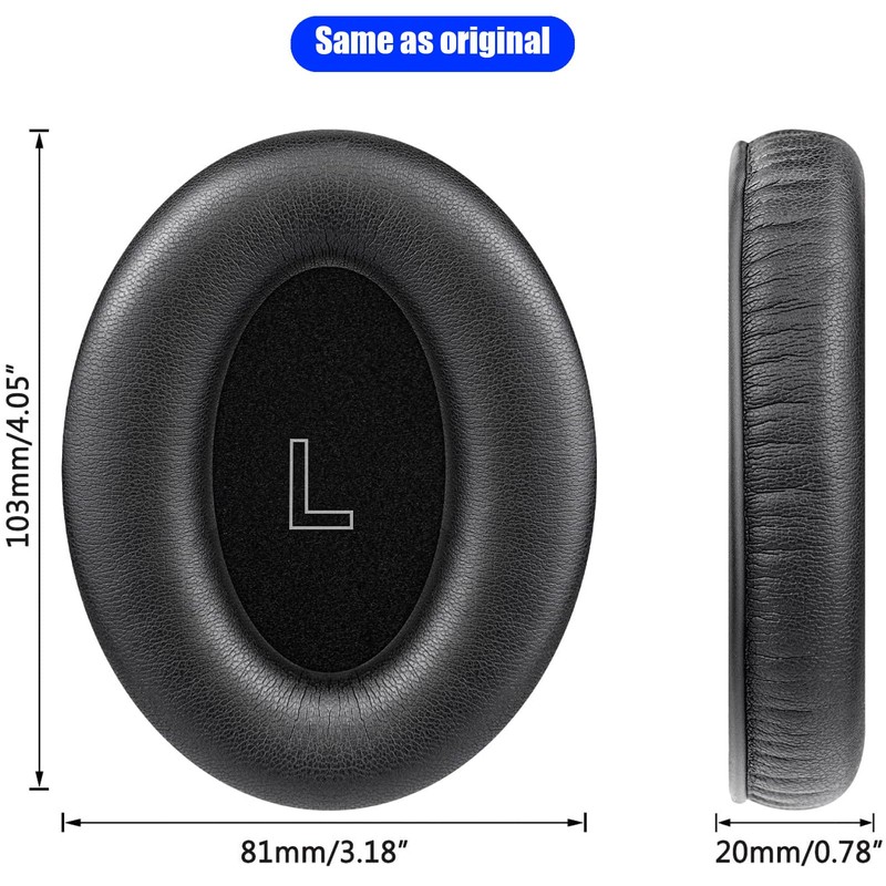 A30 Ear Pads Replacement Earpads Ear Cushion Cups Muffs Parts