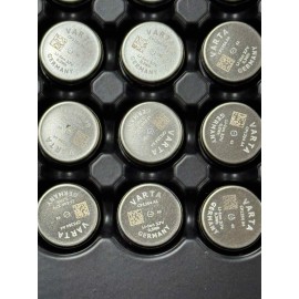 VARTA Lot 2 VARTA CP1254 A4 3.7v 0.3WH 77mAh Rechargeable Battery Germany Made NEW