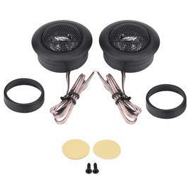 mini ad on dash car speaker-Acouto Car Audio Tweeters,Pair of 12V 150W Mini Super Power Dome Audio Speaker Tweeter Loudspeaker Horn