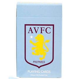 signs-unique Aston Villa FC Playing Cards Standard 52 Card Deck +Jokers (pp)