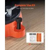 VEVOR Bench Vise, 8" Jaw Width, 8" Max Jaw Opening