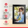 TEKXDD Digital Photo Frame WiFi, 10.1 Inch Electronic Photo Frame