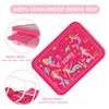 Swkien Children's Lunch Box with Compartments, 1300 ml Bento Box