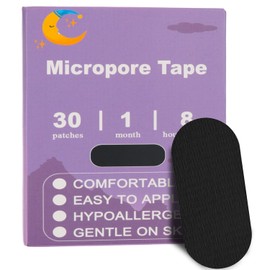 MOTIBACK 30 Stück Mundpflaster Schlafen, Mouth Tape für Sleeping, Anti Schnarch Schnarchpflaster Nachts Schlaf, Mundpflaster für Besser Schlafen und Atmen, Schnarchstopper für Männer & Frauen