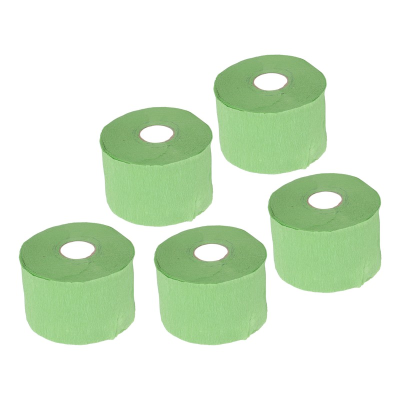 5 Rolls Disposable Barber Paper Neck Strips Self Adhesive Hairdressing