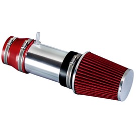 Rtunes Racing Short Ram Air Intake Kit + Filter Combo RED Compatible For 03-07 Honda Accord LX EX 3.0L V6