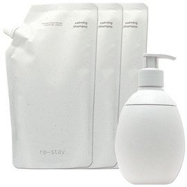Innisfree Restay Calming Shampoo 480mL 3pcs + Restay Re-Spencer 350mL / 이니스프리 리스테이 카밍 샴푸 480mL 3개+리스테이 리-스펜서 350mL