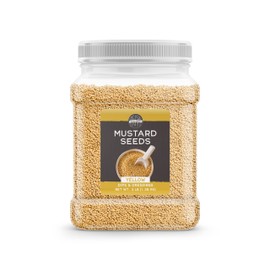 Birch & Meadow 3 lb of Yellow Mustard Seeds, Mild Mustard Flavor, Dips & Dressings