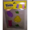 PEEPS LOT OF 24 PEEPS EASTER WINDOW CLINGS 4 PIECE