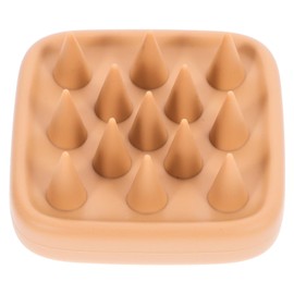 FRCOLOR Hair Scalp Brush Soft Exfoliating Scrubber for Scalp Care and Hair Washing Ergonomic Design for Comfortable Use Shower Lightweight and Easy to