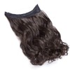24inch Long Curly Hairpiece Wire in Hair Extensions No Clip