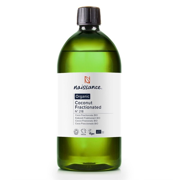 Naissance Organic Liquid Fractionated Coconut Oil (No. 218) - 870ml