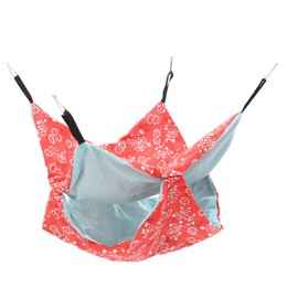 Totority Warm Hamster Hammock Soft Cotton Nest for Small Pets Comfortable Hanging Bed for Guinea Pigs Ferrets and More for Sleeping and Play Winter Cozy Hideaway