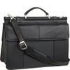 Black Leather Executive Briefcase (#42)