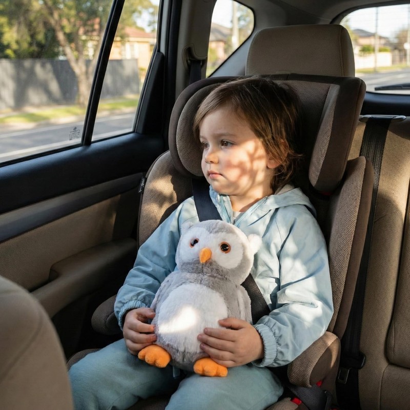 WEIGEDU Owl Stuffed Animal Plush Toy, 11.8 Inch