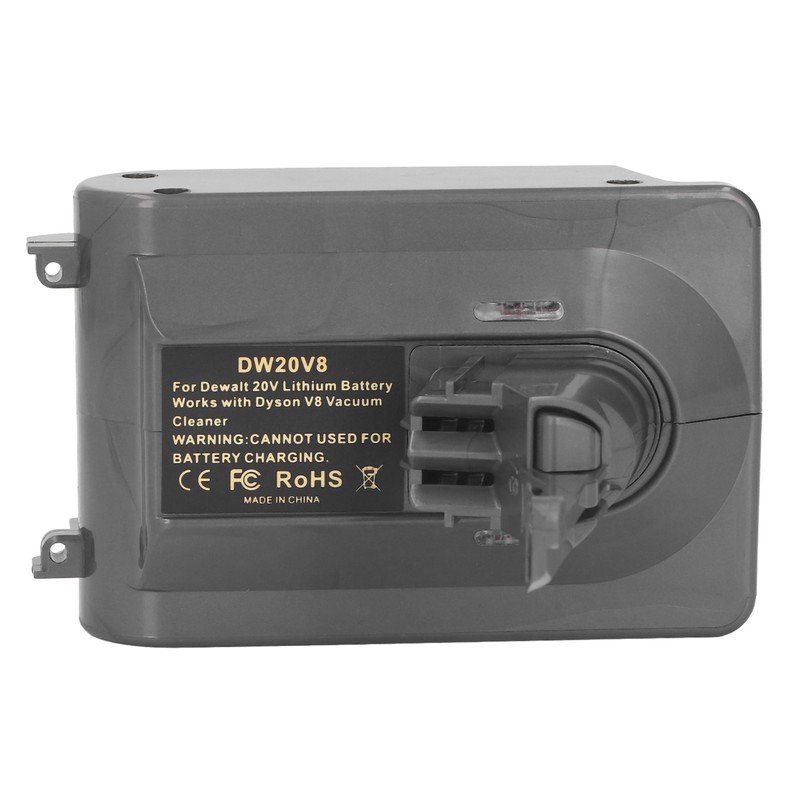 20V Lithium Battery Converts for V8 Vacuum Cleaner Adapter Power