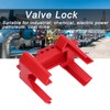Ball Valve Lockout Device, Valve Lock Professional Industrial Firm Adjustable