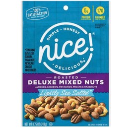 Roasted Deluxe Mixed Nuts 8.75 (pack of 2) nice