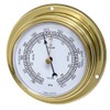 Delite 852b Altitude Ship Barometer Brass W x H 127mm
