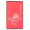 Hard Drive Enclosure 4TB 2.5in 5Gbps Transmission USB3.0 Aluminium Alloy