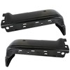 SEBLAFF 2-Pack Rear Bumper Face Bar End Caps Steel Black
