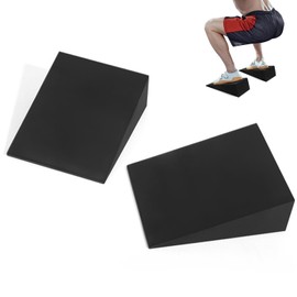 2 Pezzi Piastra Rialzata per Squat, Cuneo Squat per Casa, Tavola Inclinata Squat Yoga, Estensore per Polpacci: Tonifica Glutei, Tendini Del Ginocchio, Allevia Tensione, Migliora Prestazioni Atletiche