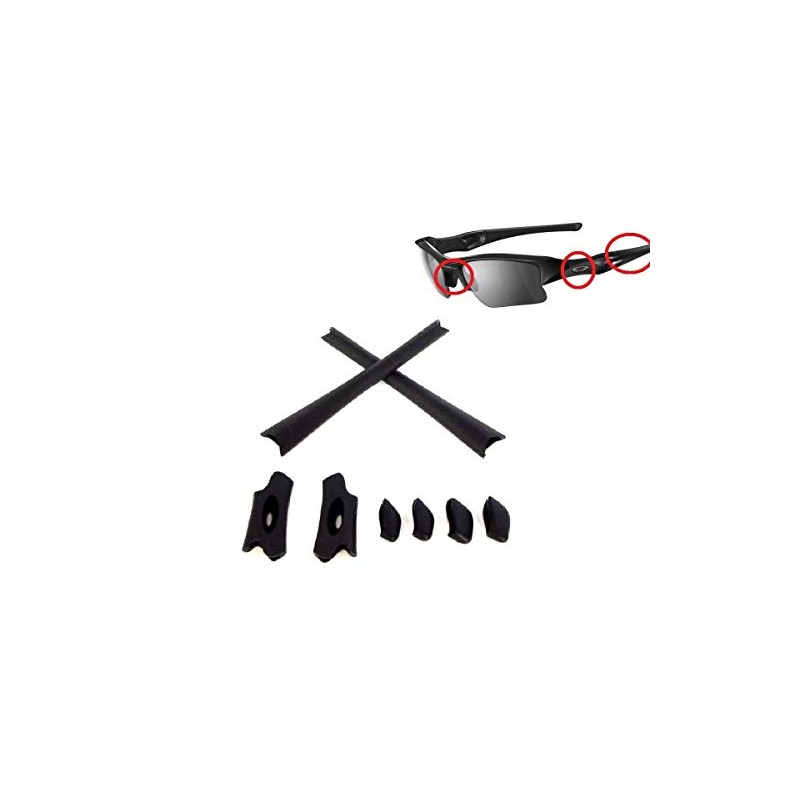 Galaxy Replacement lenses For Oakley Flak Jacket XLJ Polarized Black