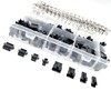 JZK 560pcs 2.5mm JST Connector 2 pin 3 pin 4