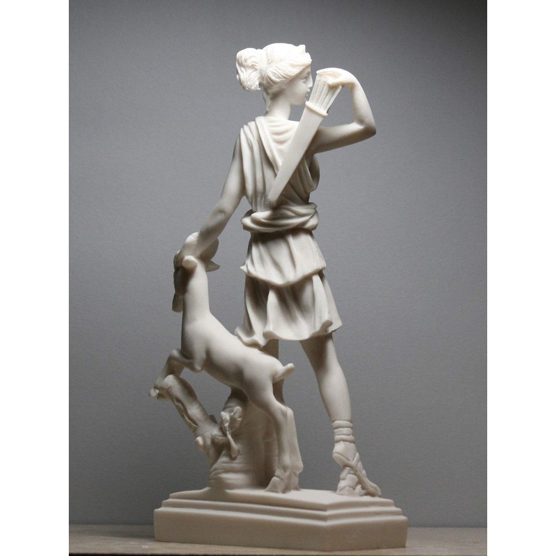 Diana of Versailles Greek Goddess Artemis Statue Sculpture Louvre Museum