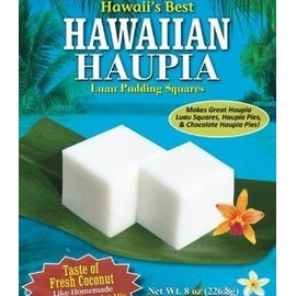 Hawaii's Best Hawaiian Haupia Mix - Luau Pudding Squares by Hawaii's Best