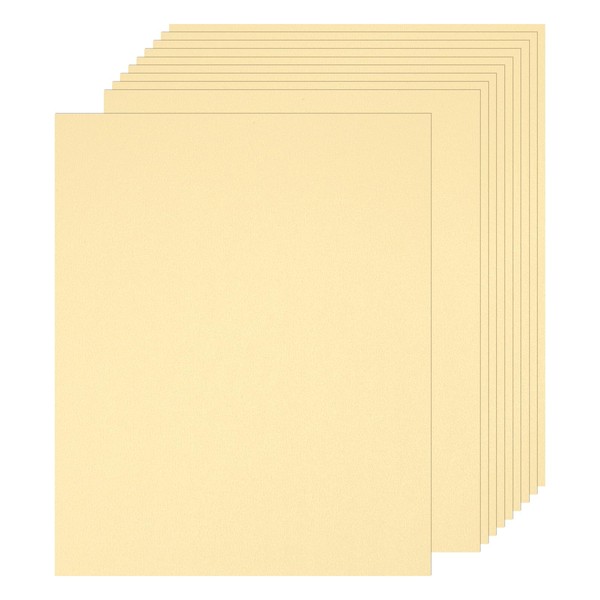 sourcing map Shimmer Cardstock Paper, 29.7 x 21 cm Light