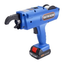 OCASAMI Rebar Tying Machine, 0.31-1.34 Inch Automatic Rebar Tier Tying Machine Rebar Tie Tool with 2 Rechargeable Batteries for Steel Bar Rod Tying Binding