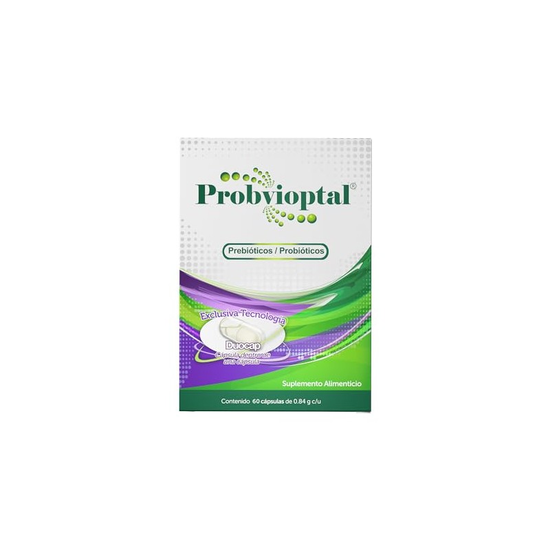 Bomuca - Bomuca, Probvioptal, Prebiòticos/Probiòticos, 60 càpsulas.