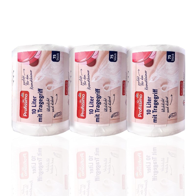 Profissimo Cosmetic Bin Liners with Carry Handle - 10 Litres