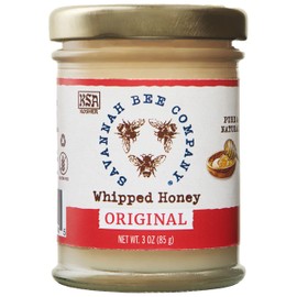 Savannah Bee Company Whipped Honey - All Natural Spreadable Honey