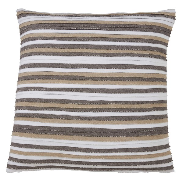 SARO LIFESTYLE Plissé Collection Pleated Design Throw Pillow Cover, 22",