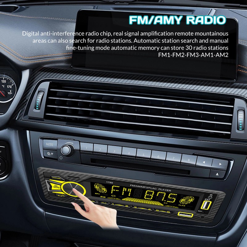 KEPEAK Estereos Para Carros Bluetooth Auto Estereo MP3 Radios Con