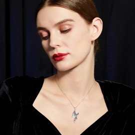Phoenix Necklace Sterling Silver Pendant Jewelry Gifts for Women