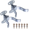 2Pcs Galvanized Steel Wall Mount Gate Latch Chain Link Gate
