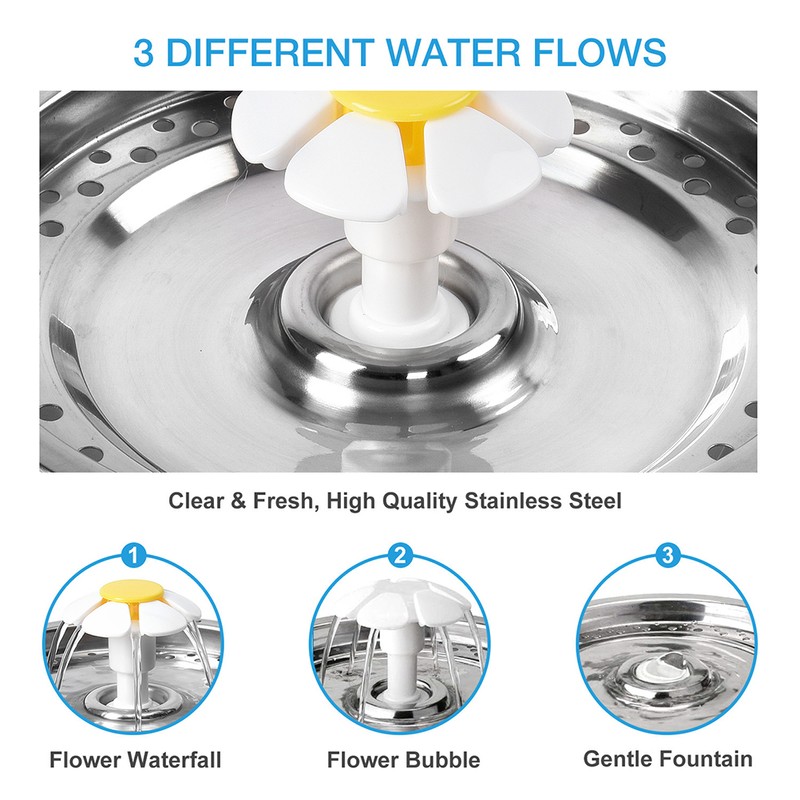 Pet Fountain Automatic Cat Water Fountain Dog Water Dispenser with
