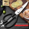 Kitchen Scissors, Dismountable, Stainless Steel Poultry Scissors with Non-Slip Handle,