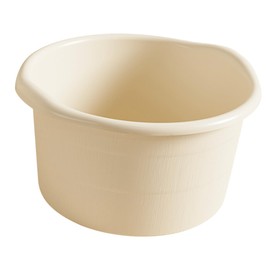 Operitacx Fußwanne Bad Produkt Becken Durchnässt Fuß Einweichen Erhitzt Füße Waschen Spa-Eimer Pp Beige