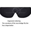 Eye Mask for Women Men 3D Comfort Soft Breathable Eye