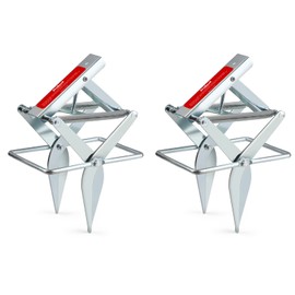 ALLRoad 2 Packs Easy Setup Mole Trap with Quick Kill Reusable Eliminator Scissor Trap Gopher Trap- Non Toxic and Protect The Lawn