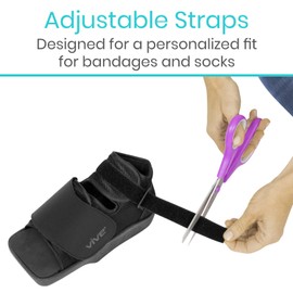 Vive Offloading Post-Op Shoe - Forefront Wedge Boot for Broken Toe Injury - Non Weight Bearing Medical Recovery for Foot Surgery, Hammer Toes, Bunion, Walking Orthopedic (Small)