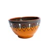 Cactus Canyon Ceramics Spanish Terracotta 5-Piece Small Salsa Bowl Set
